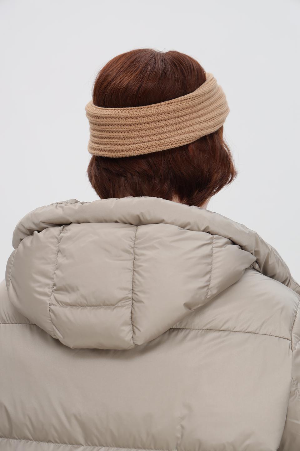 Повязка на голову Julia Florenzi бежевая