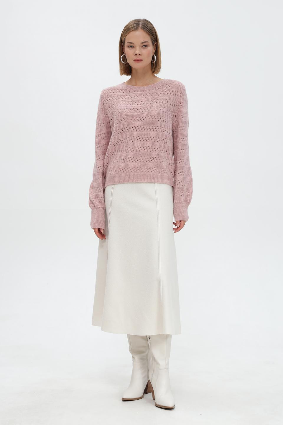 Пуловер More and More пудрово-розовый
