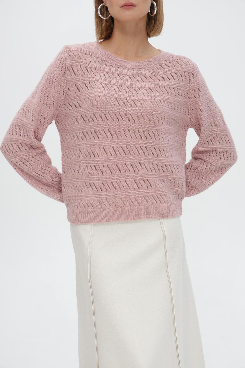 Пуловер More and More пудрово-розовый