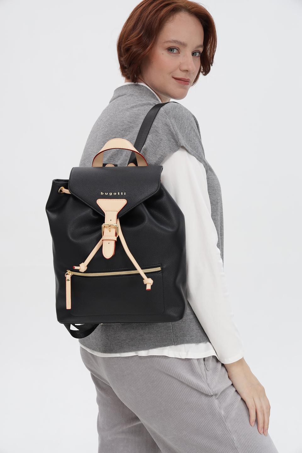 Рюкзак Bugatti с бежевой отделкой