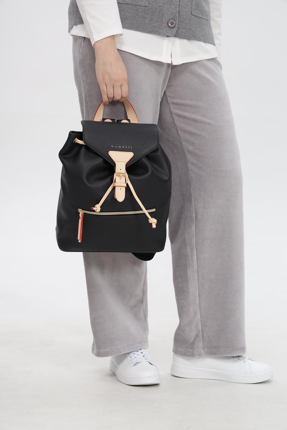 Рюкзак Bugatti с бежевой отделкой