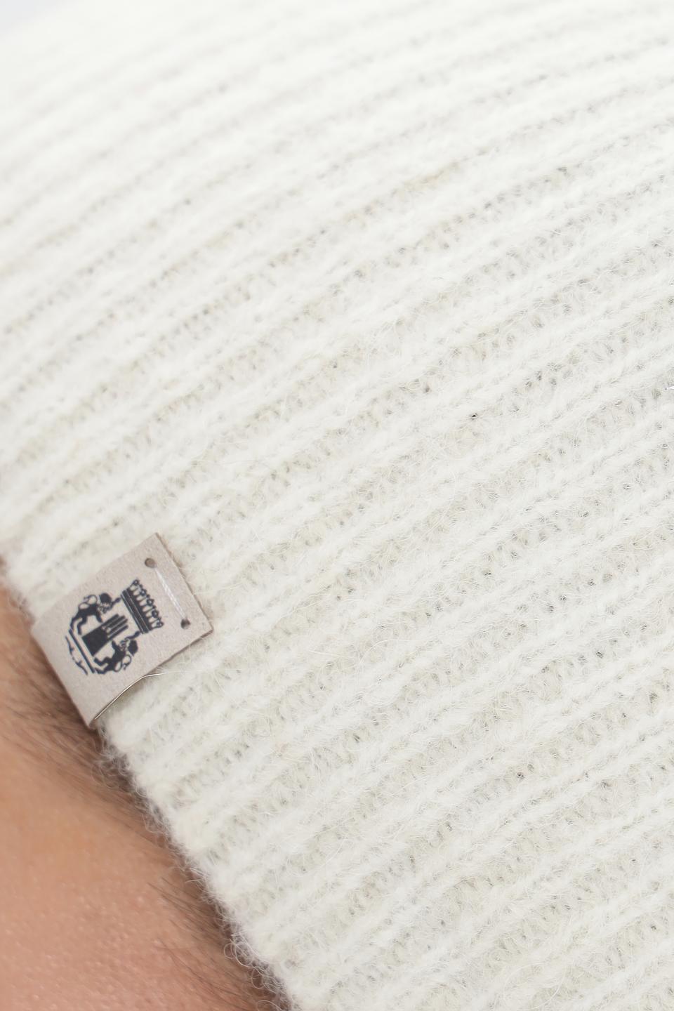 Шапка Roeckl вязаная молочная