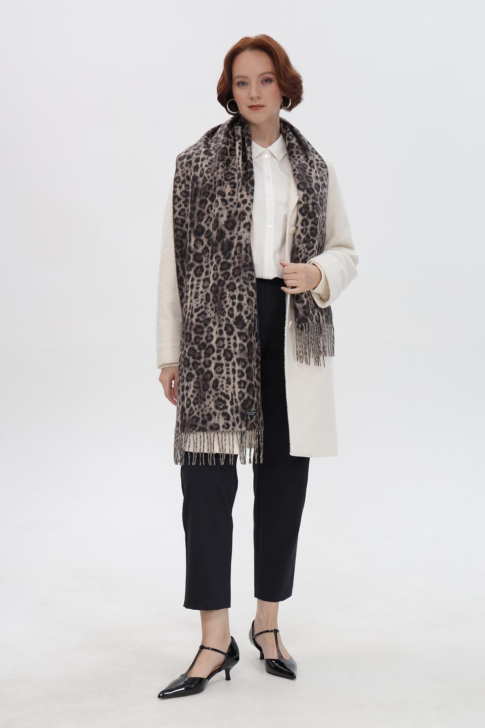 Шарф Fraas леопардовый