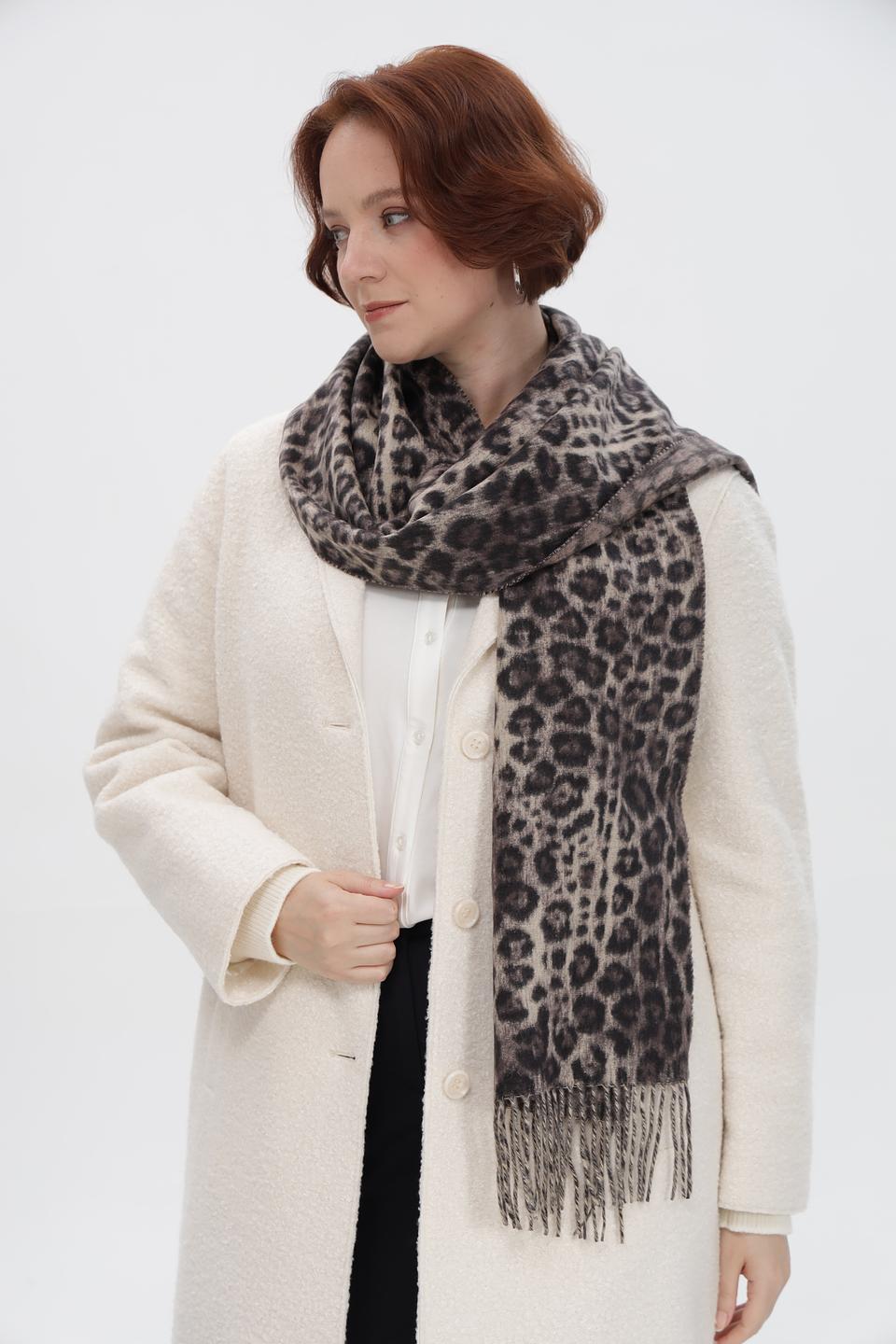 Шарф Fraas леопардовый