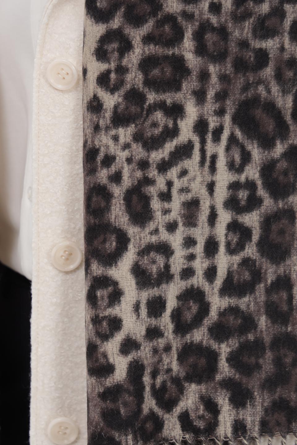 Шарф Fraas леопардовый