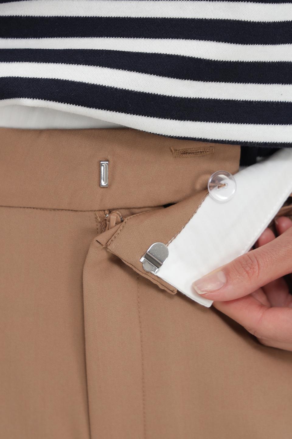 Брюки Steilmann клёш бежевые