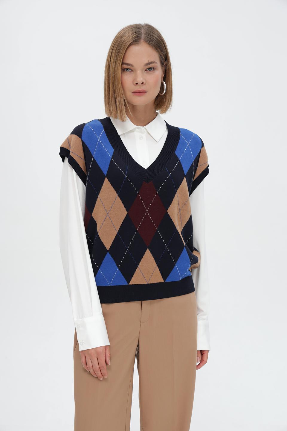 Жилет Steilmann с ромбами