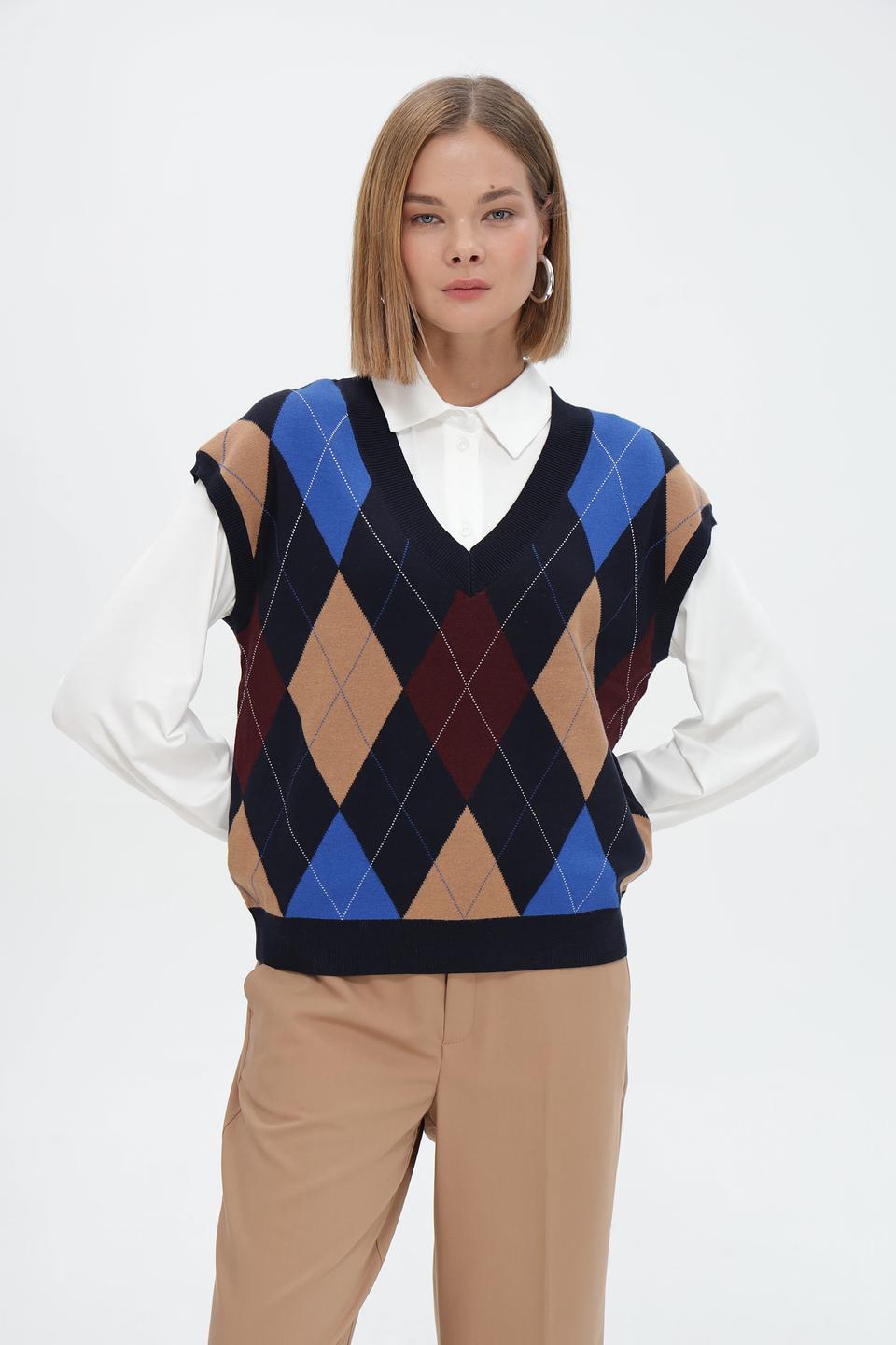 Жилет Steilmann с ромбами