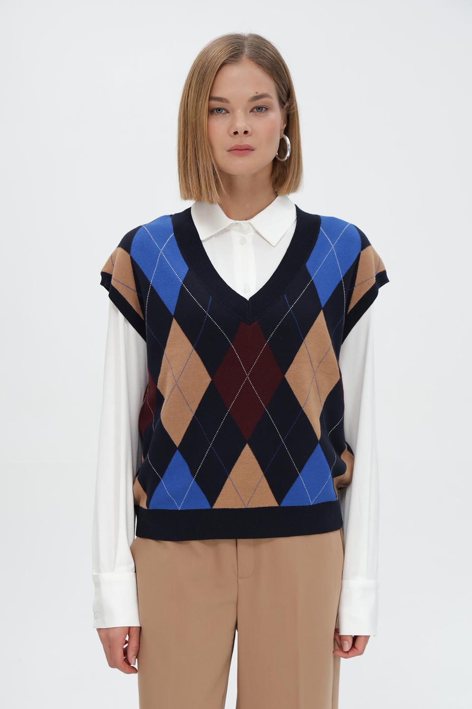 Жилет Steilmann с ромбами