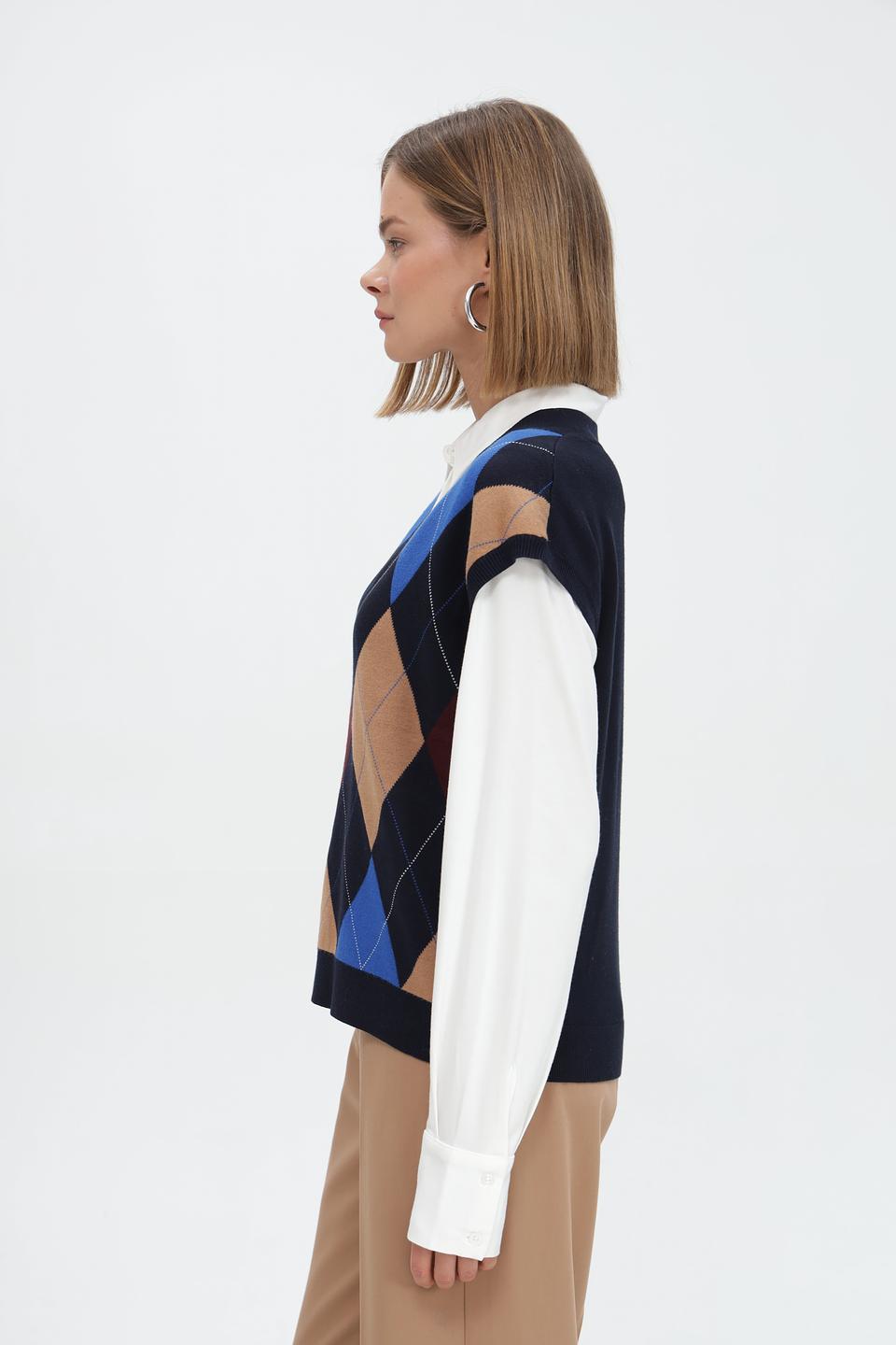 Жилет Steilmann с ромбами