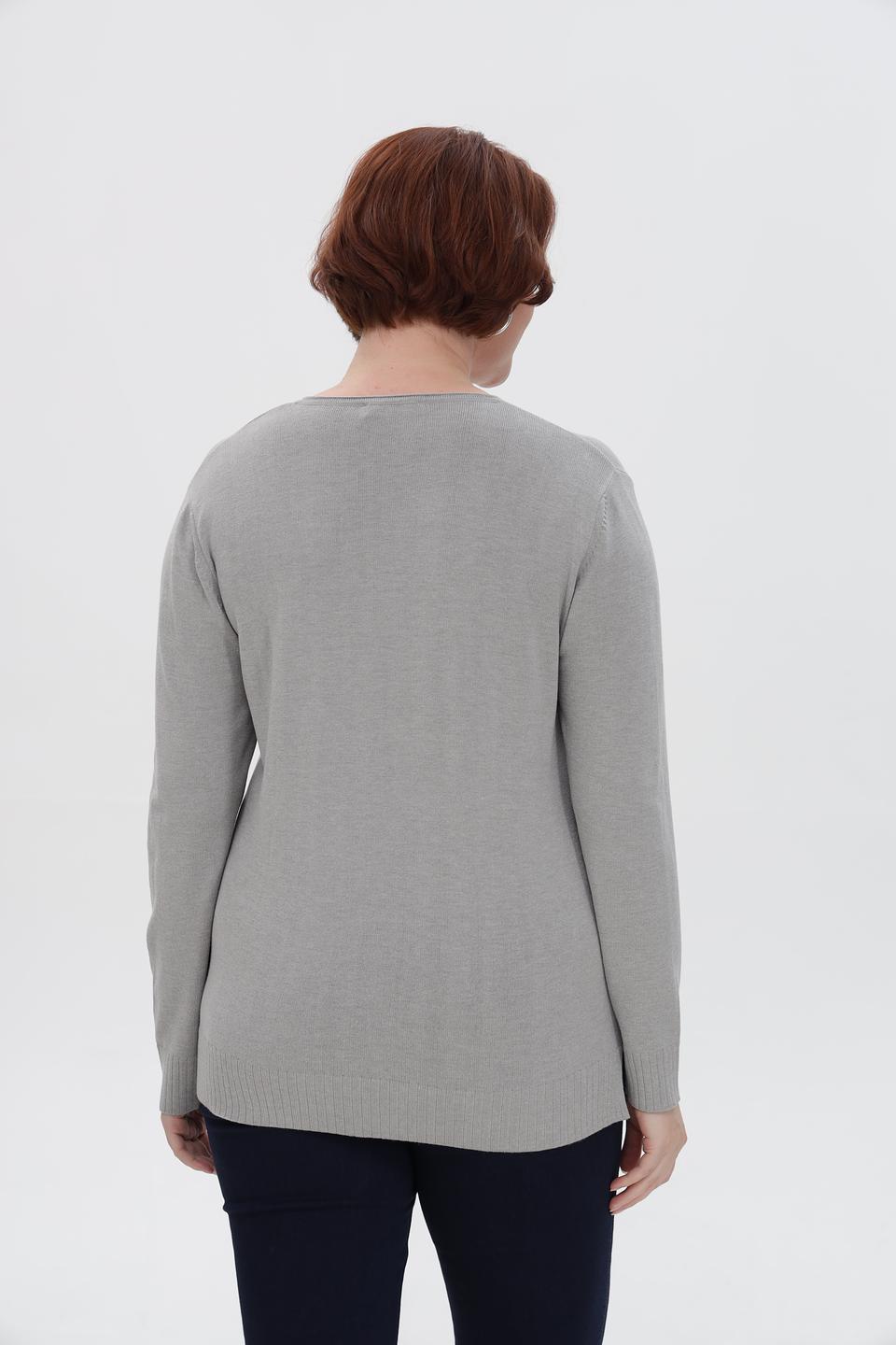 Пуловер Barbara Lebek с вышивкой