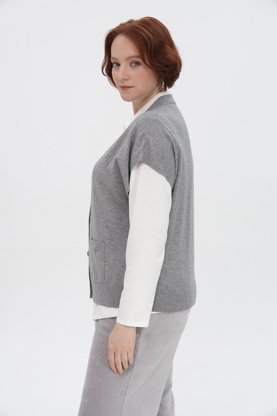 Жилет Rabe collection серый