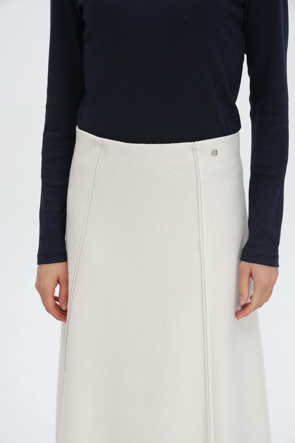 Юбка Marc Cain Collections кремовая