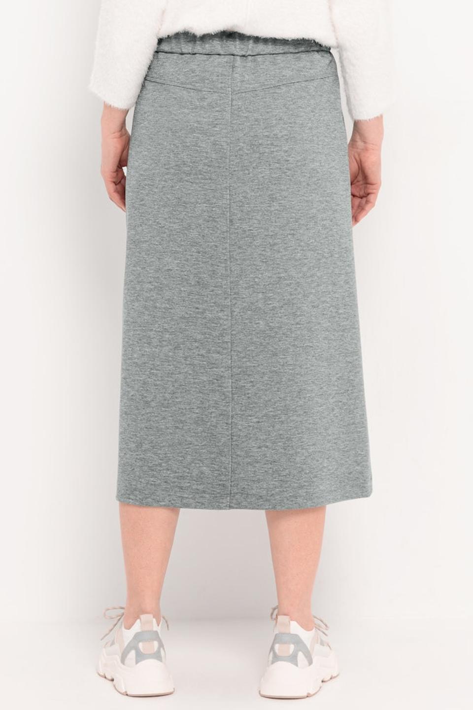 Юбка Bianca серая миди
