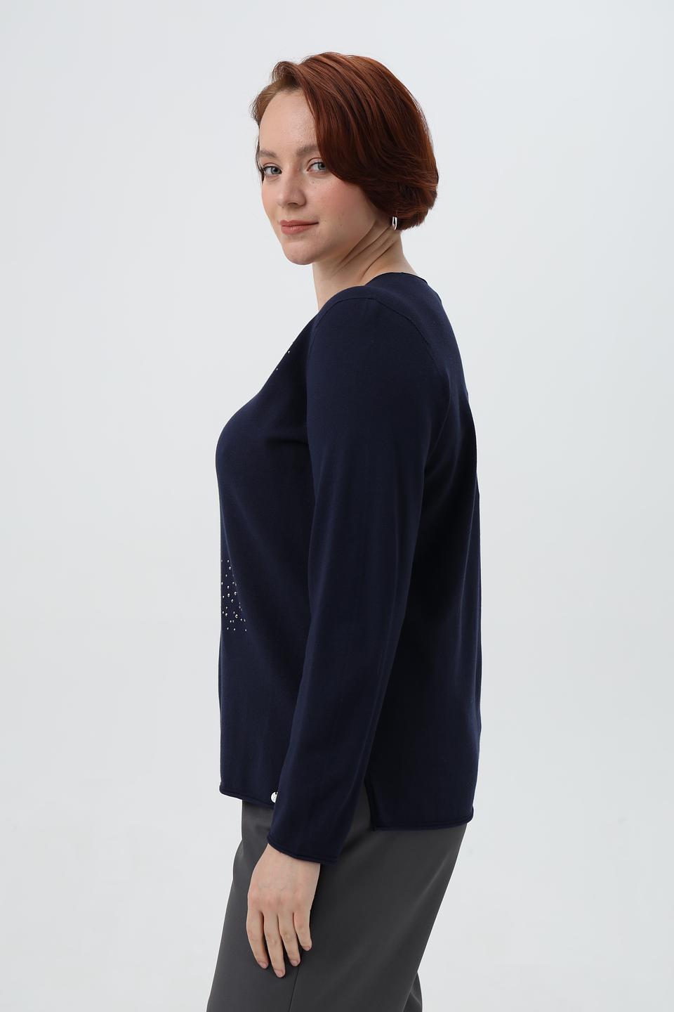 Пуловер Gollehaug с декором