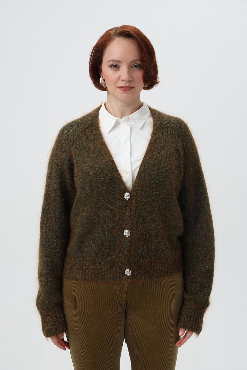 Кардиган Herzens Angelegenheit в клетку