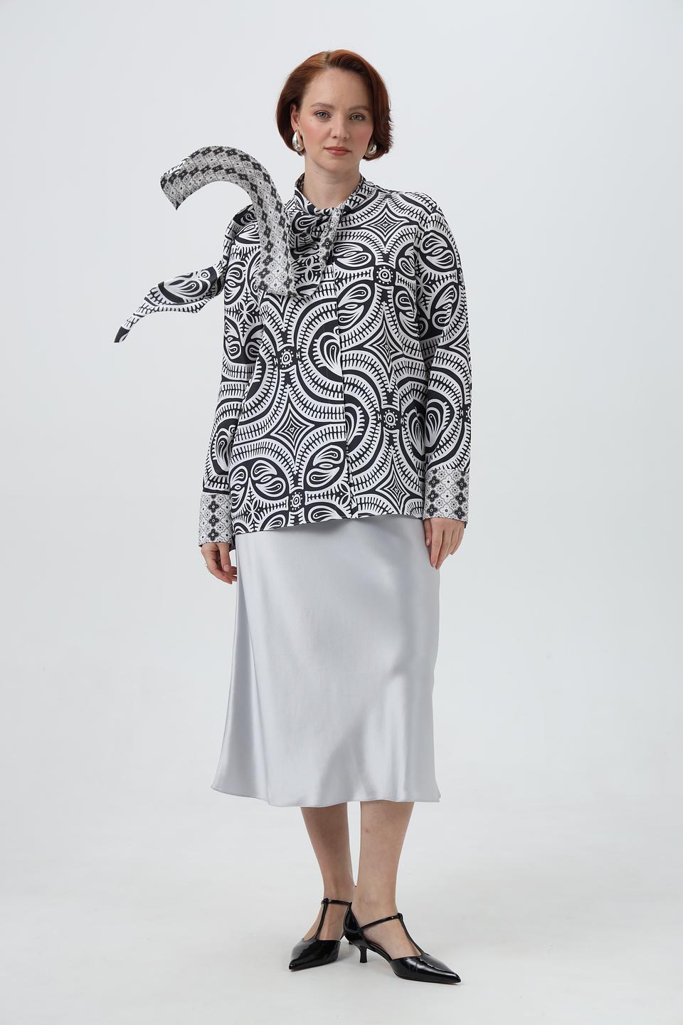 Блузка Herzens Angelegenheit с принтом