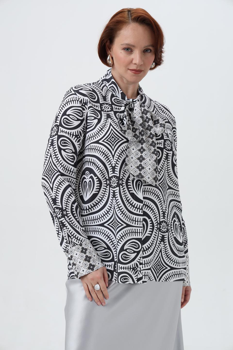 Блузка Herzens Angelegenheit с принтом