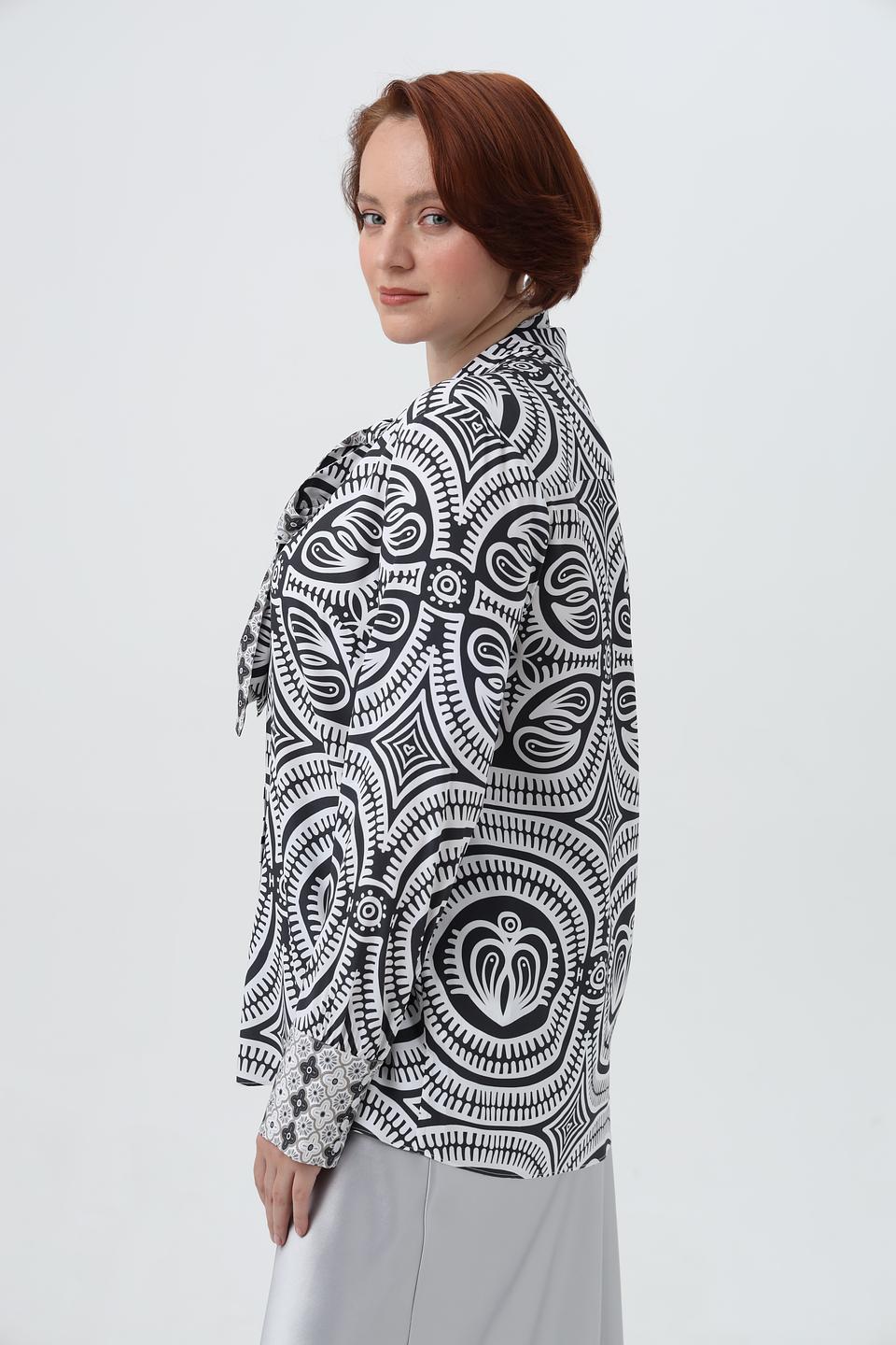 Блузка Herzens Angelegenheit с принтом