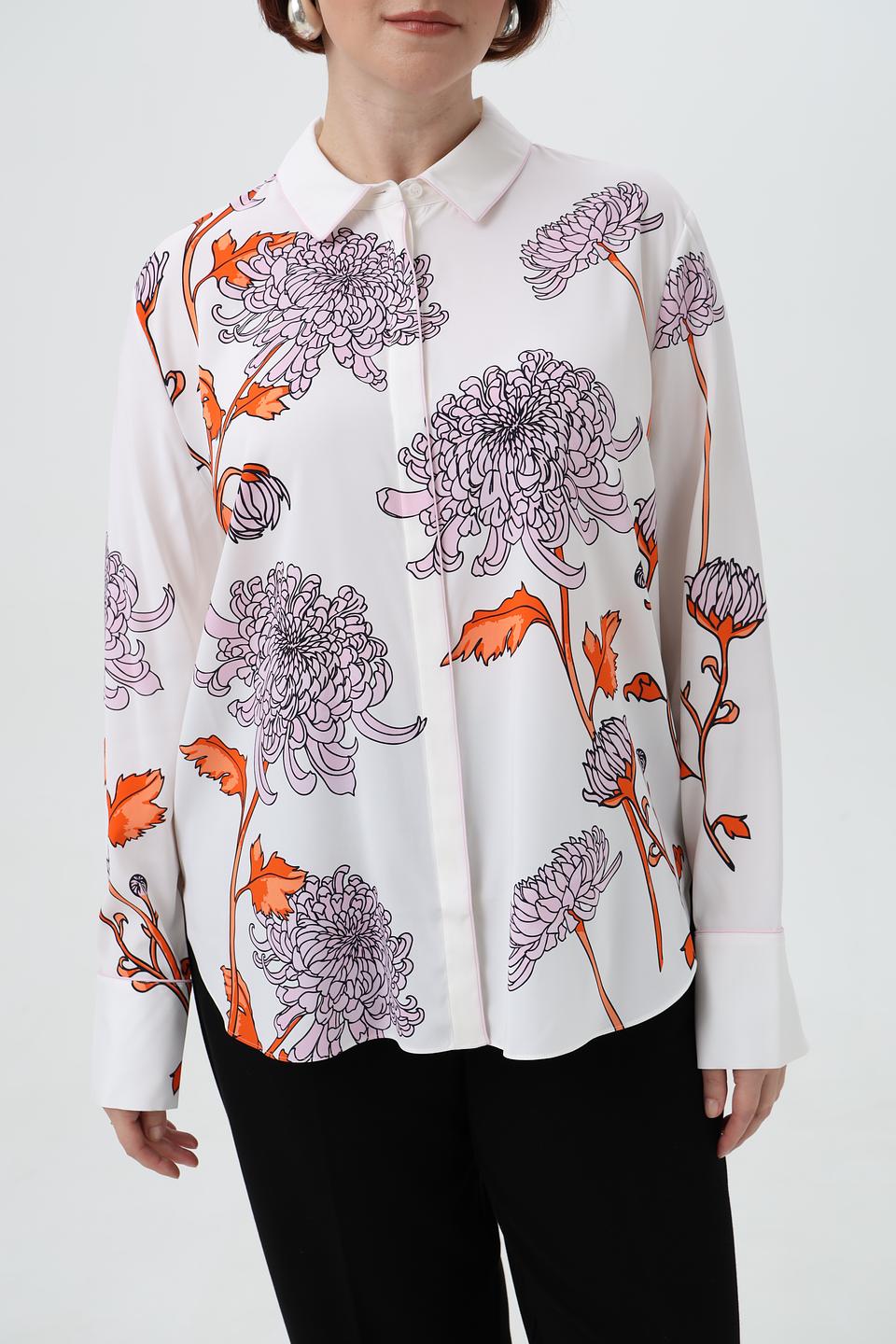 Блузка Herzens Angelegenheit с цветочным принтом