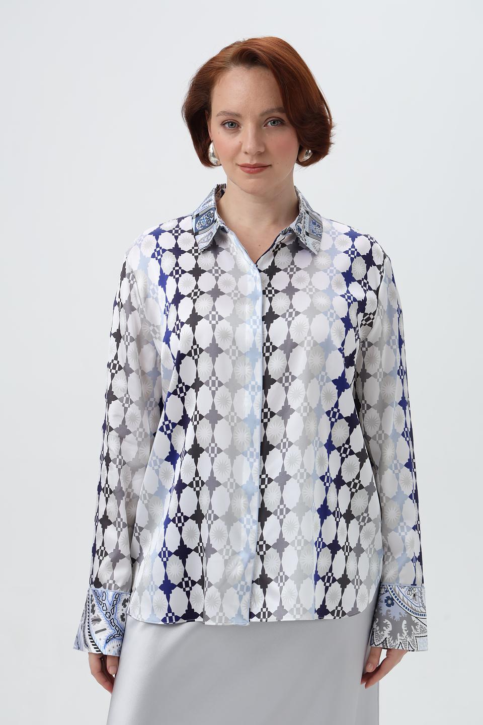 Блузка Herzens Angelegenheit с принтом