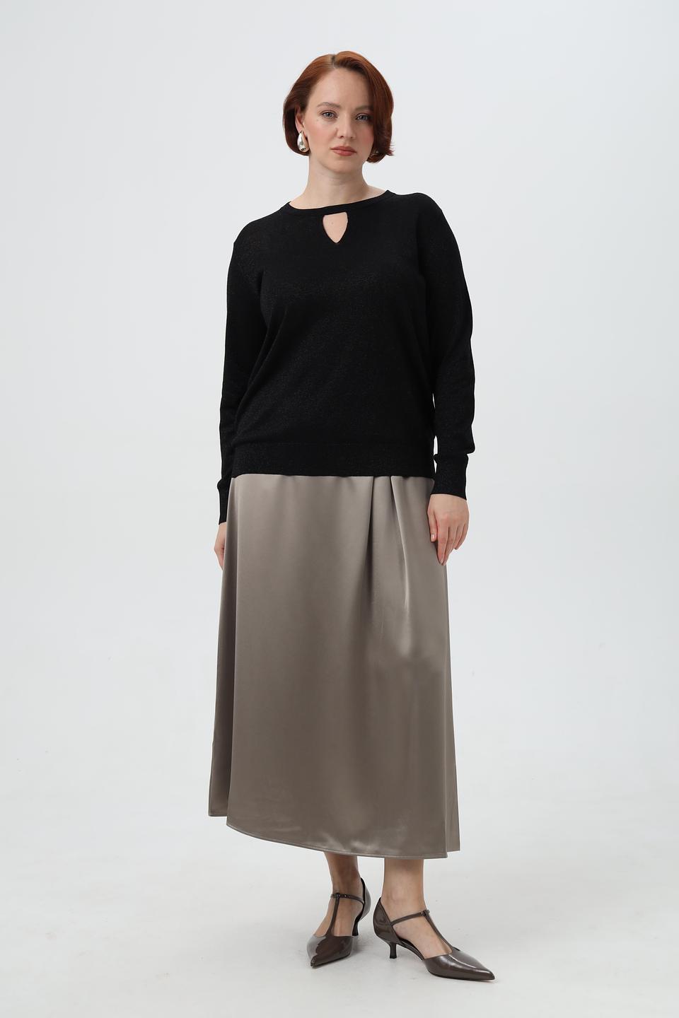 Юбка Herzens Angelegenheit плиссированная серая