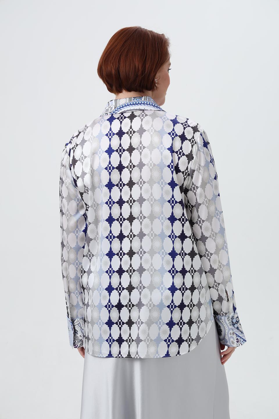 Блузка Herzens Angelegenheit с принтом