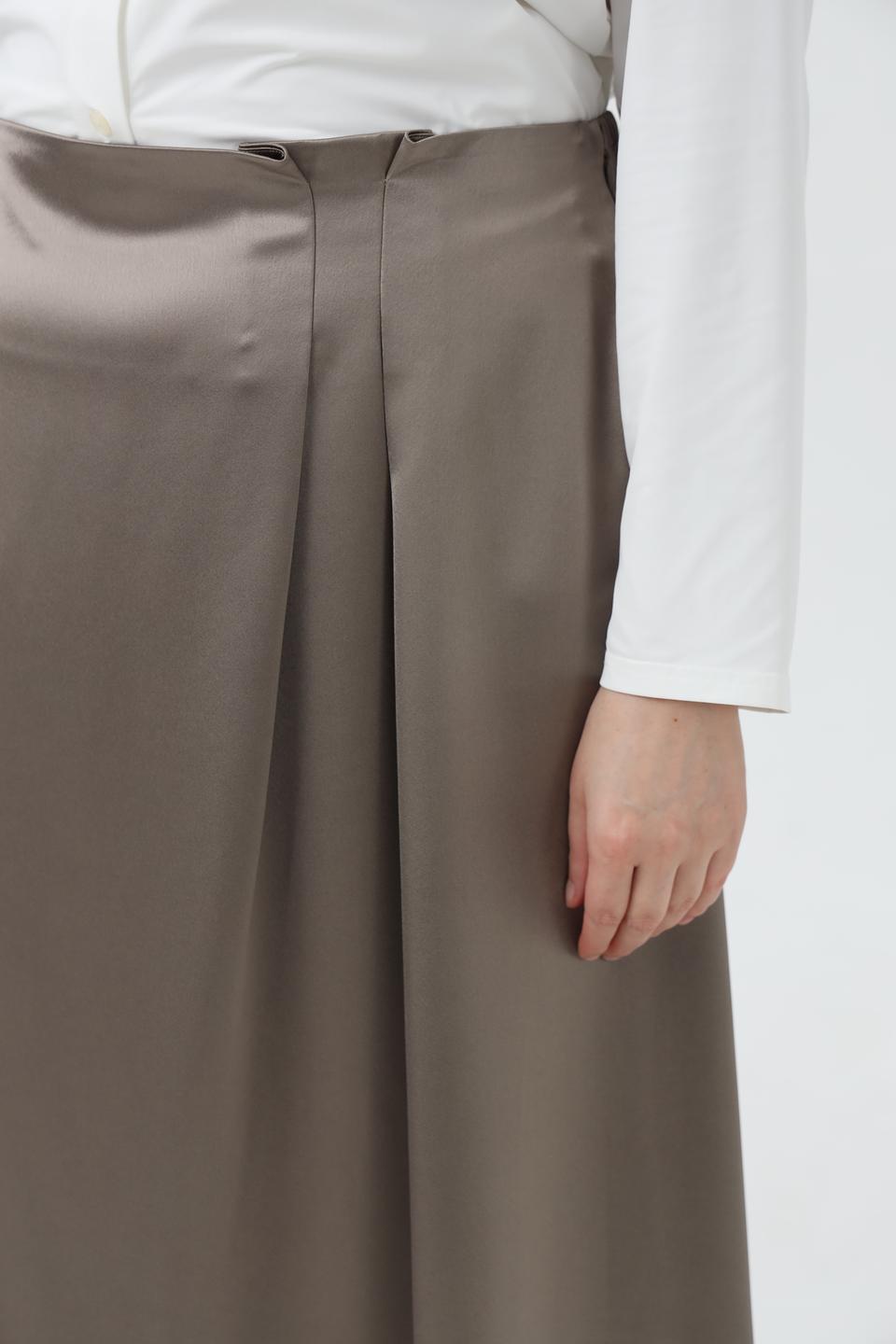 Юбка Herzens Angelegenheit плиссированная серая