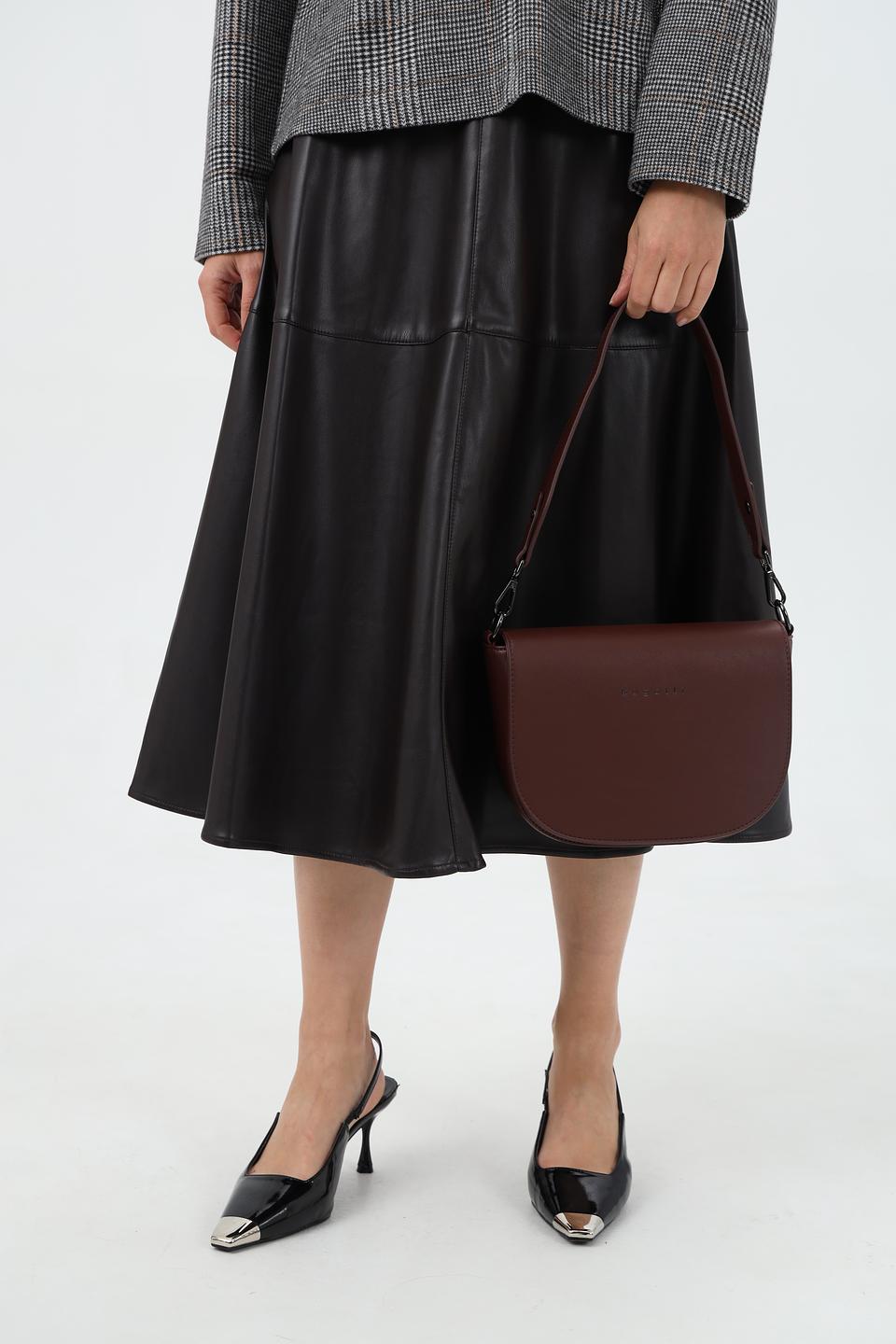 Сумка Bugatti женская винная