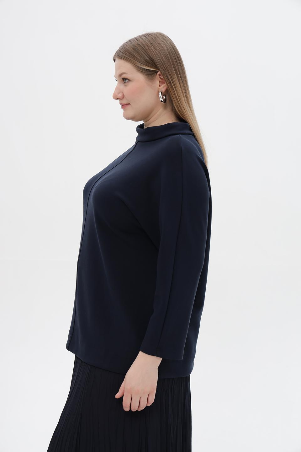 Пуловер Frank Walder темно-синий