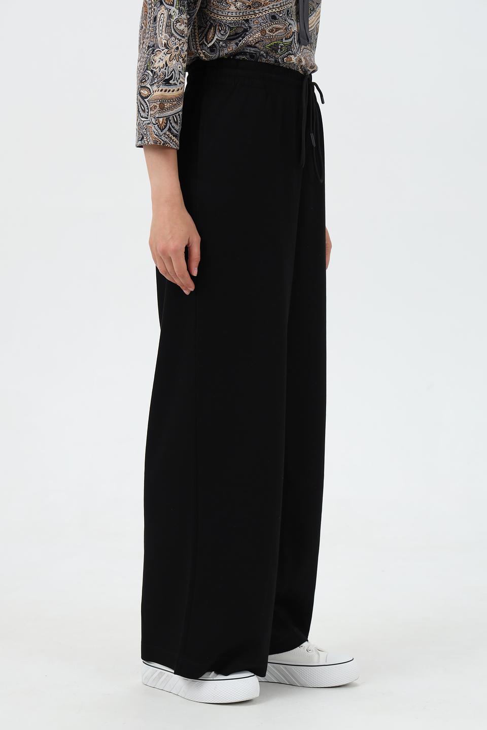 Брюки-клеш Miss Lagotte черные