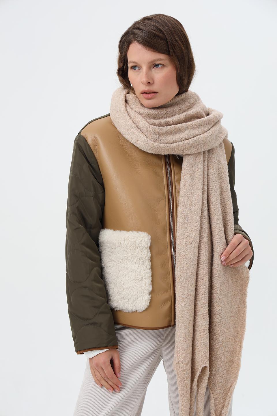 Шарф Julia Florenzi с бахромой