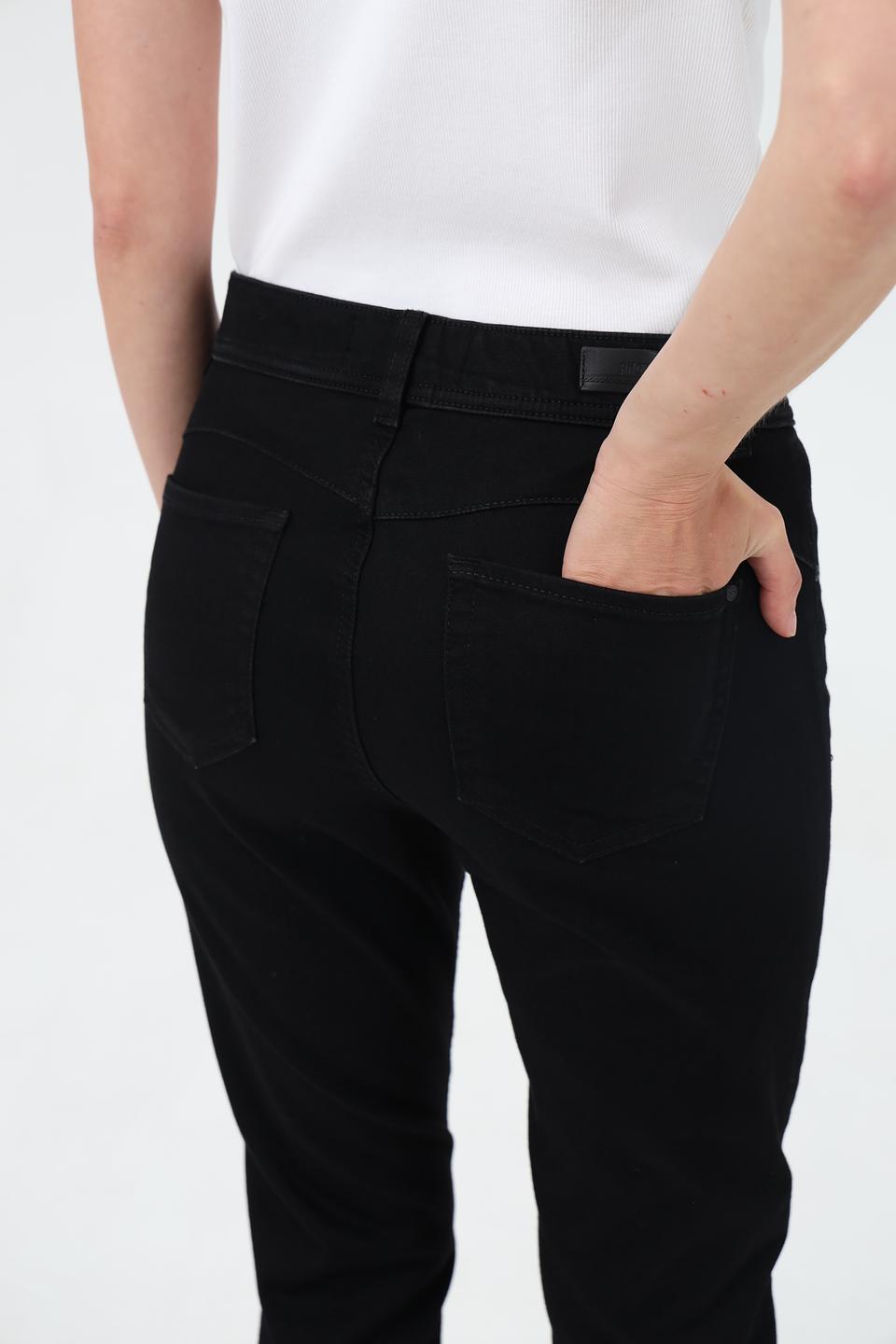 Джинсы Angels укороченные черные