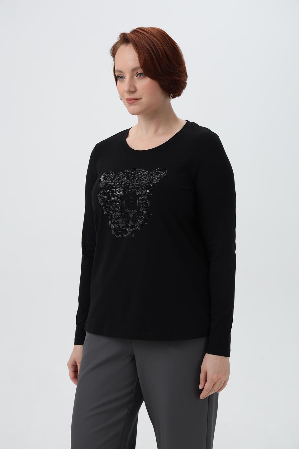 Лонгслив Margittes с тигром