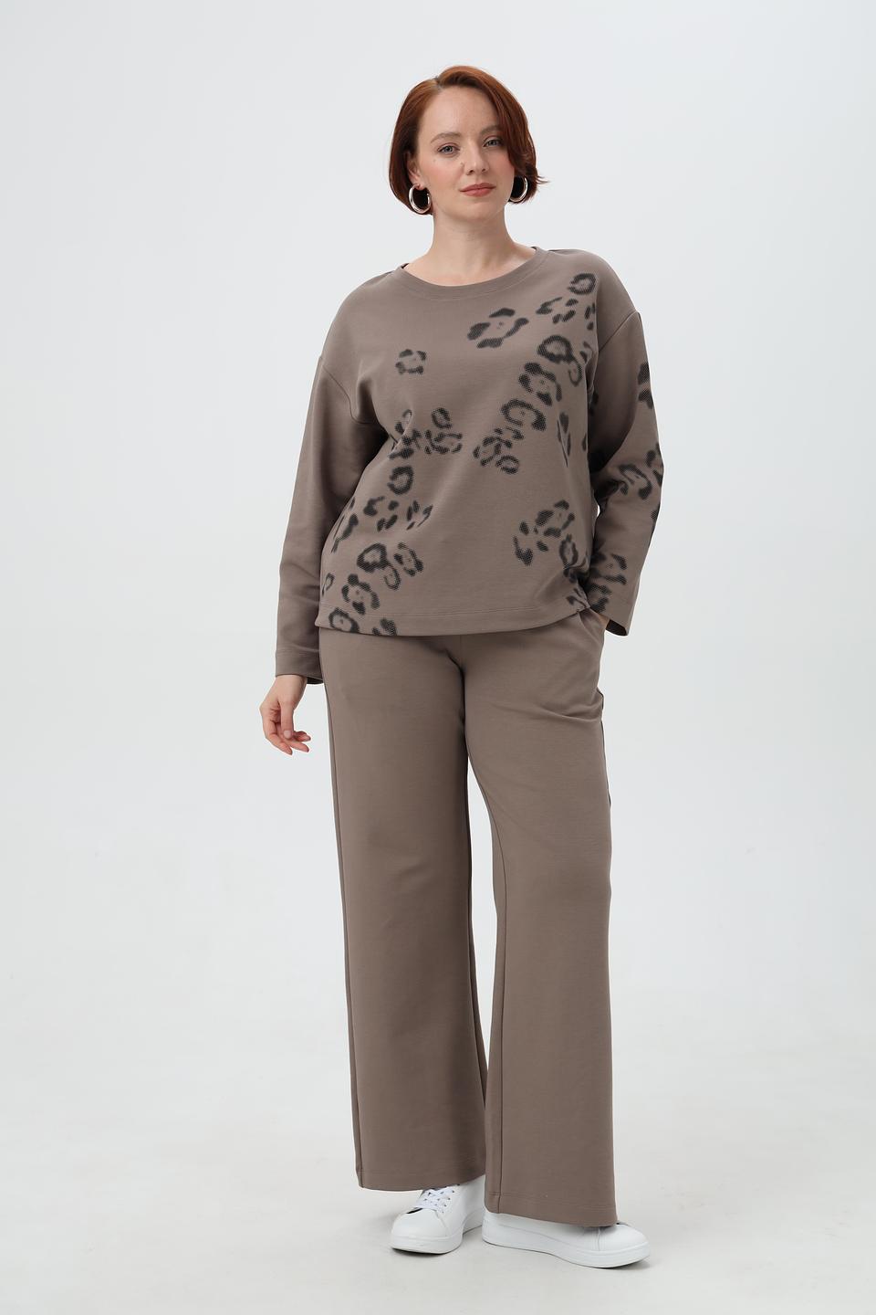 Пуловер Margittes с принтом