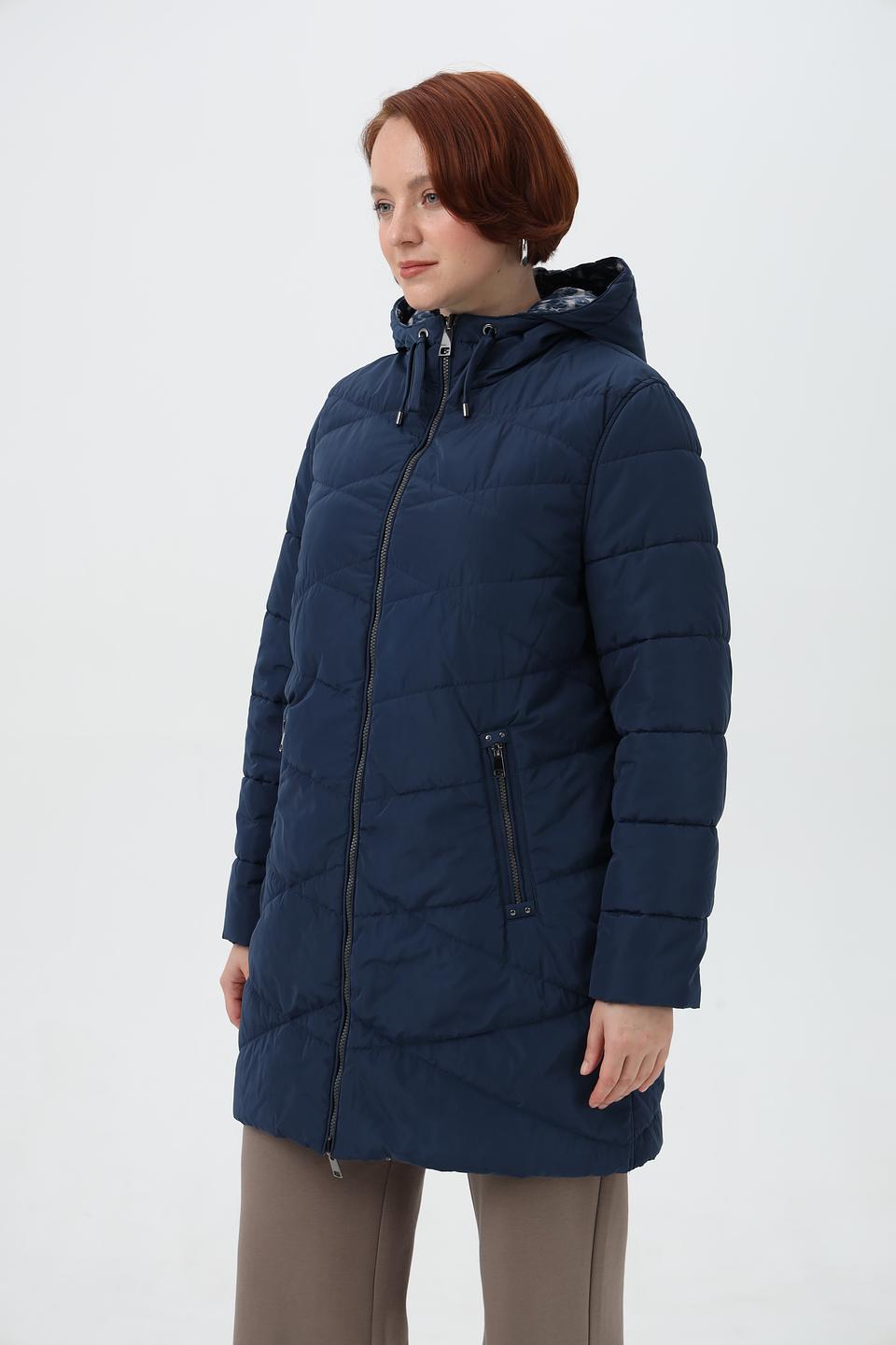 Куртка Barbara Lebek стеганая синяя