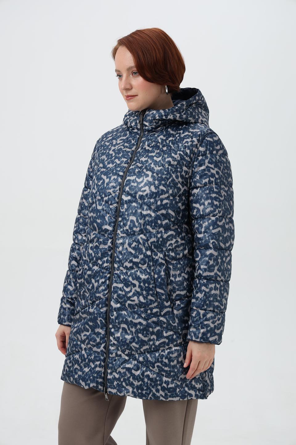 Куртка Barbara Lebek стеганая синяя