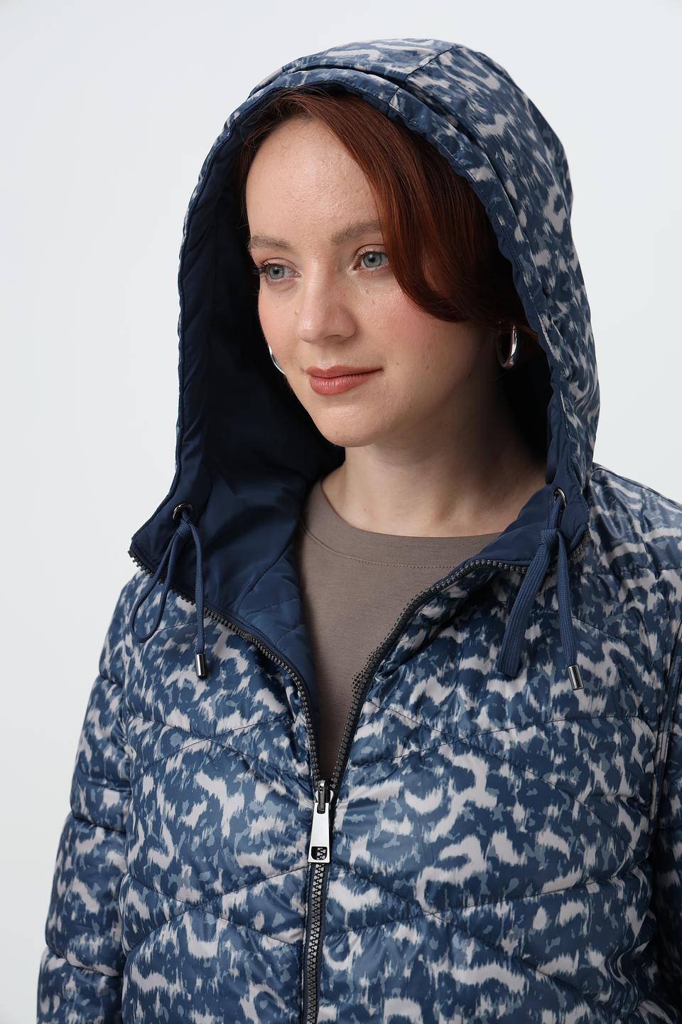 Куртка Barbara Lebek стеганая синяя