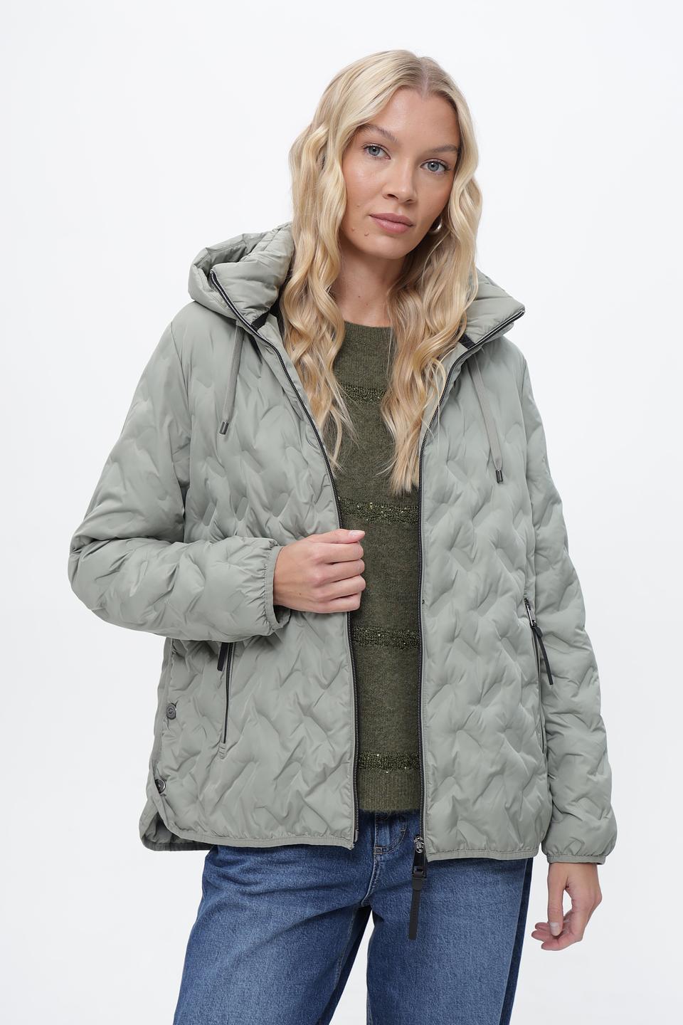Куртка Lebek стеганая хаки