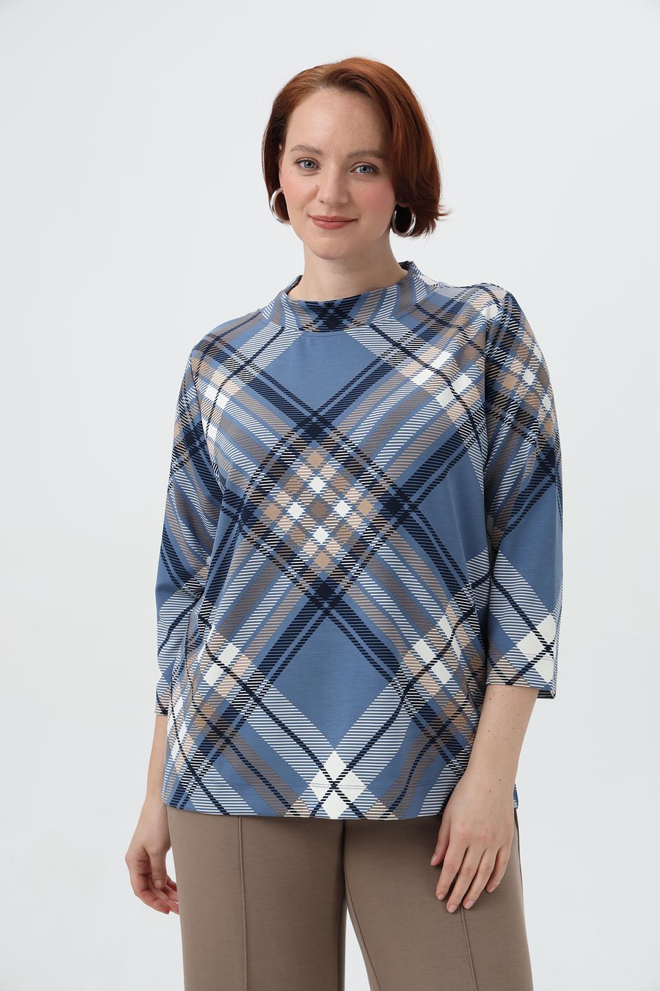 Блуза Via Appia в клетку