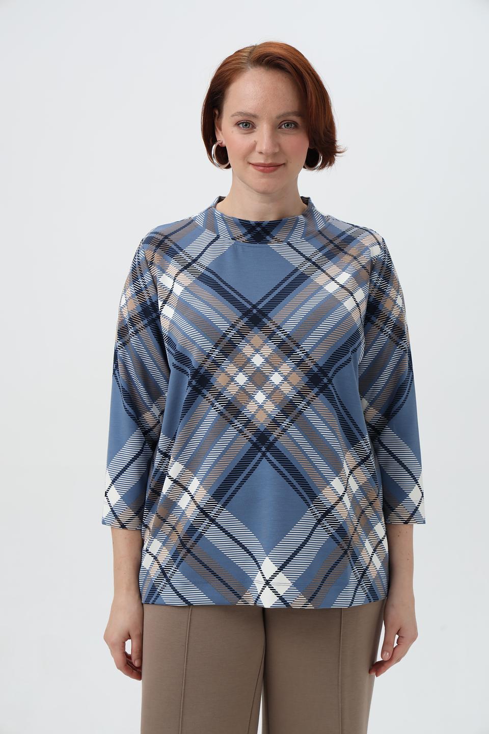 Блуза Via Appia в клетку
