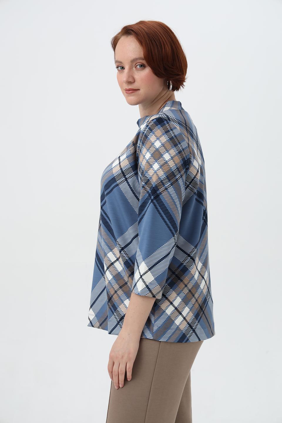 Блуза Via Appia в клетку