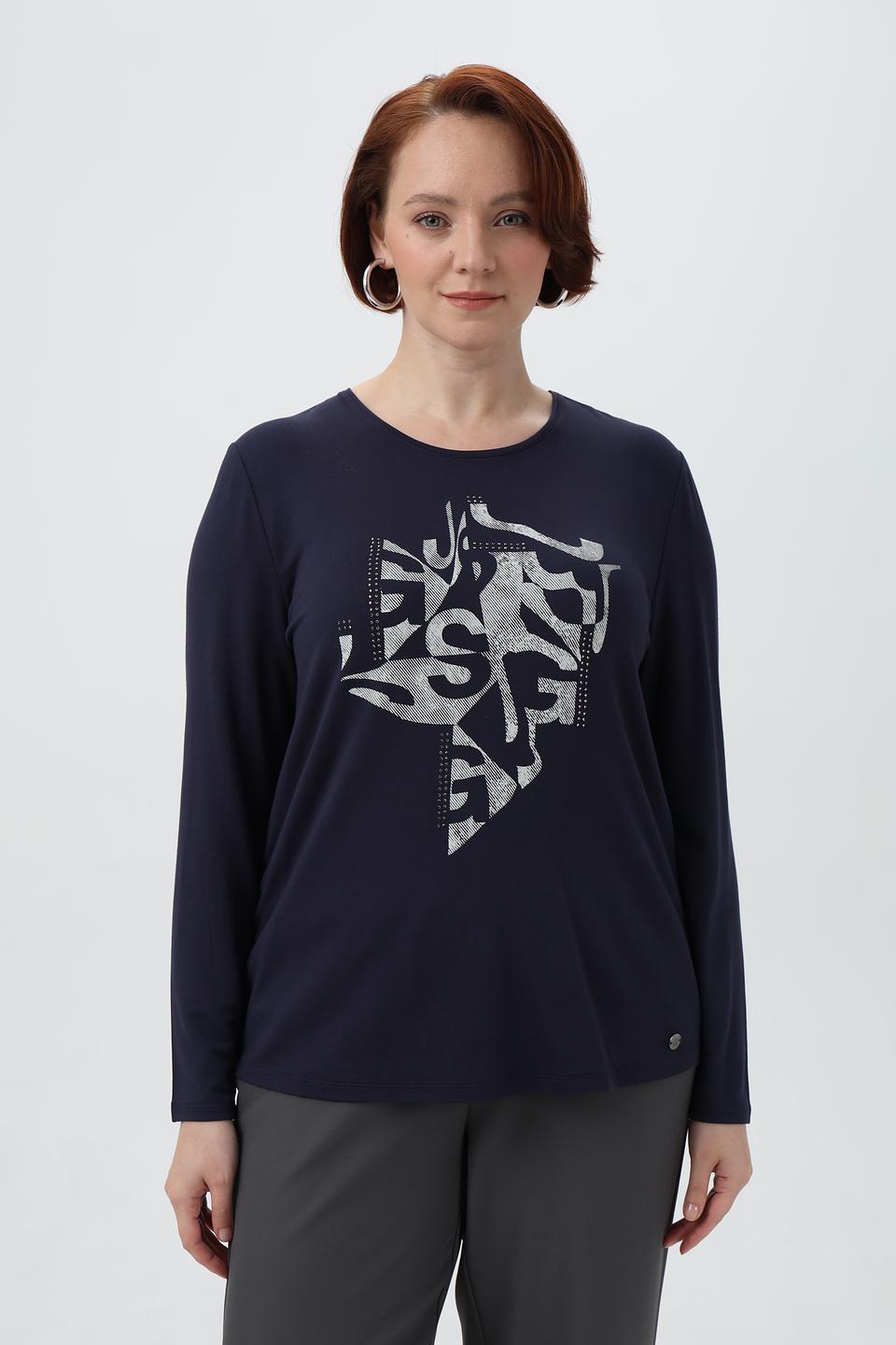 Лонгслив Barbara Lebek с принтом