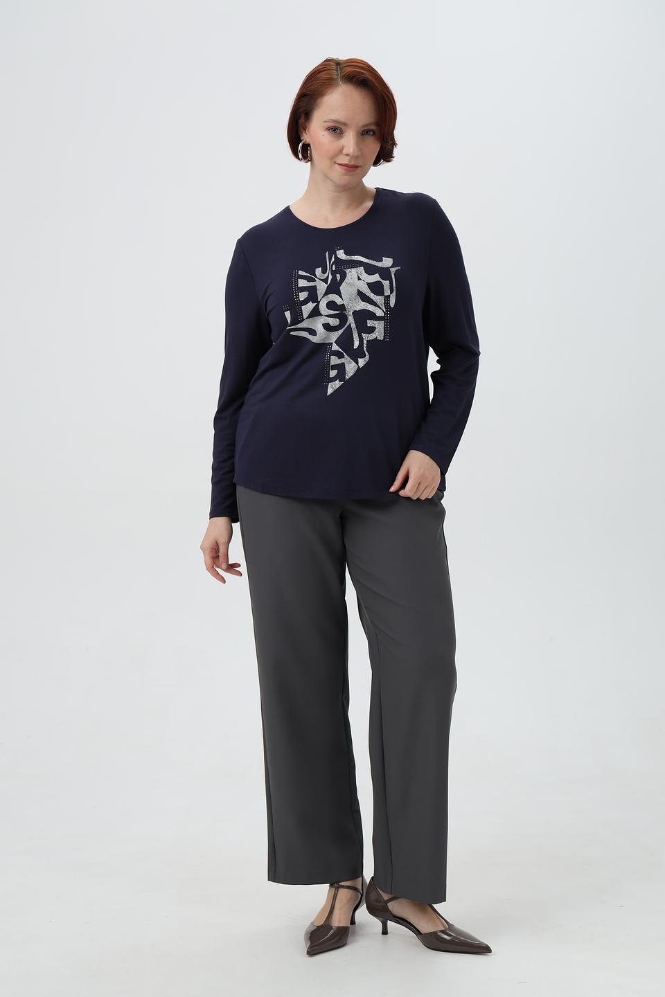 Лонгслив Barbara Lebek с принтом