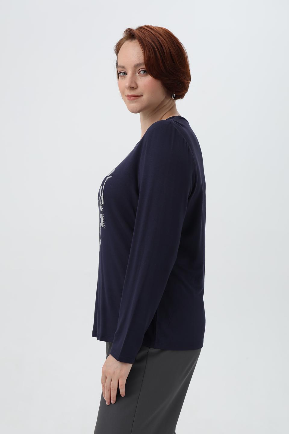 Лонгслив Barbara Lebek с принтом