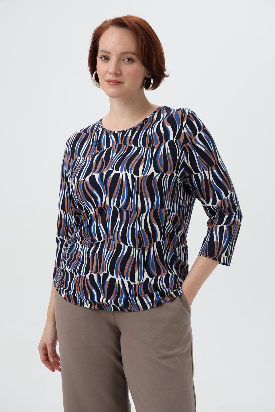 Блуза Lebek с узором