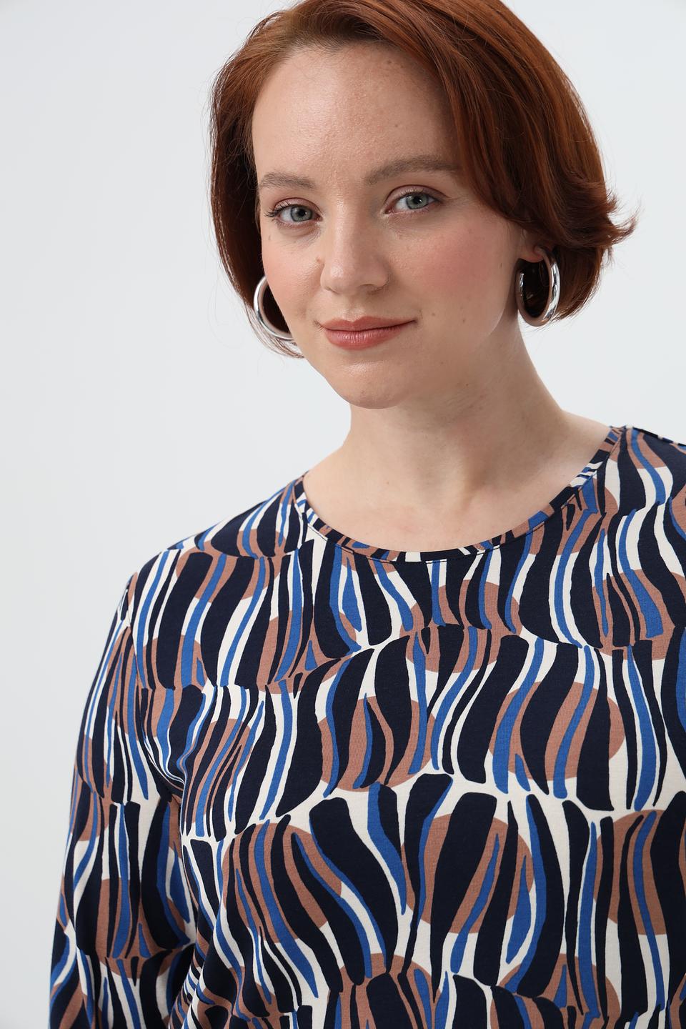 Блуза Lebek с узором