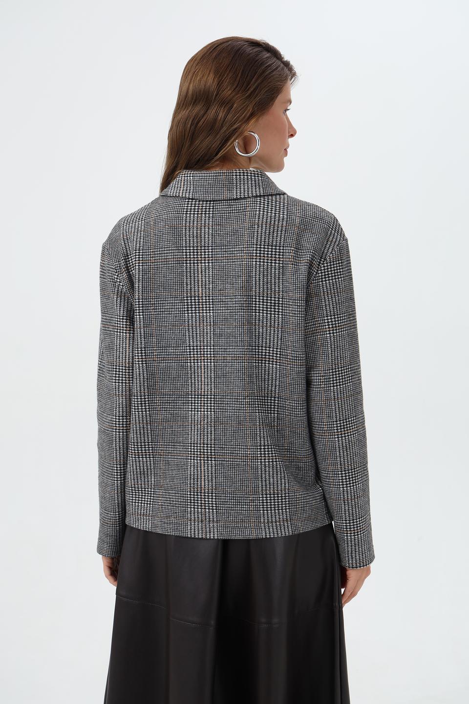 Пуловер Rabe collection в клетку