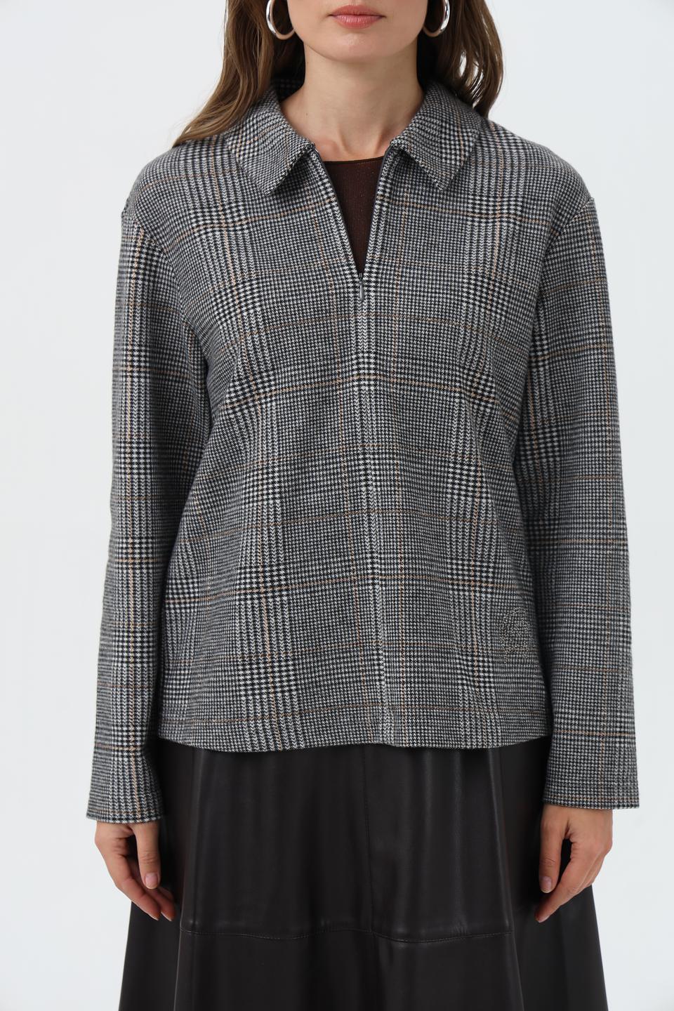 Пуловер Rabe collection в клетку