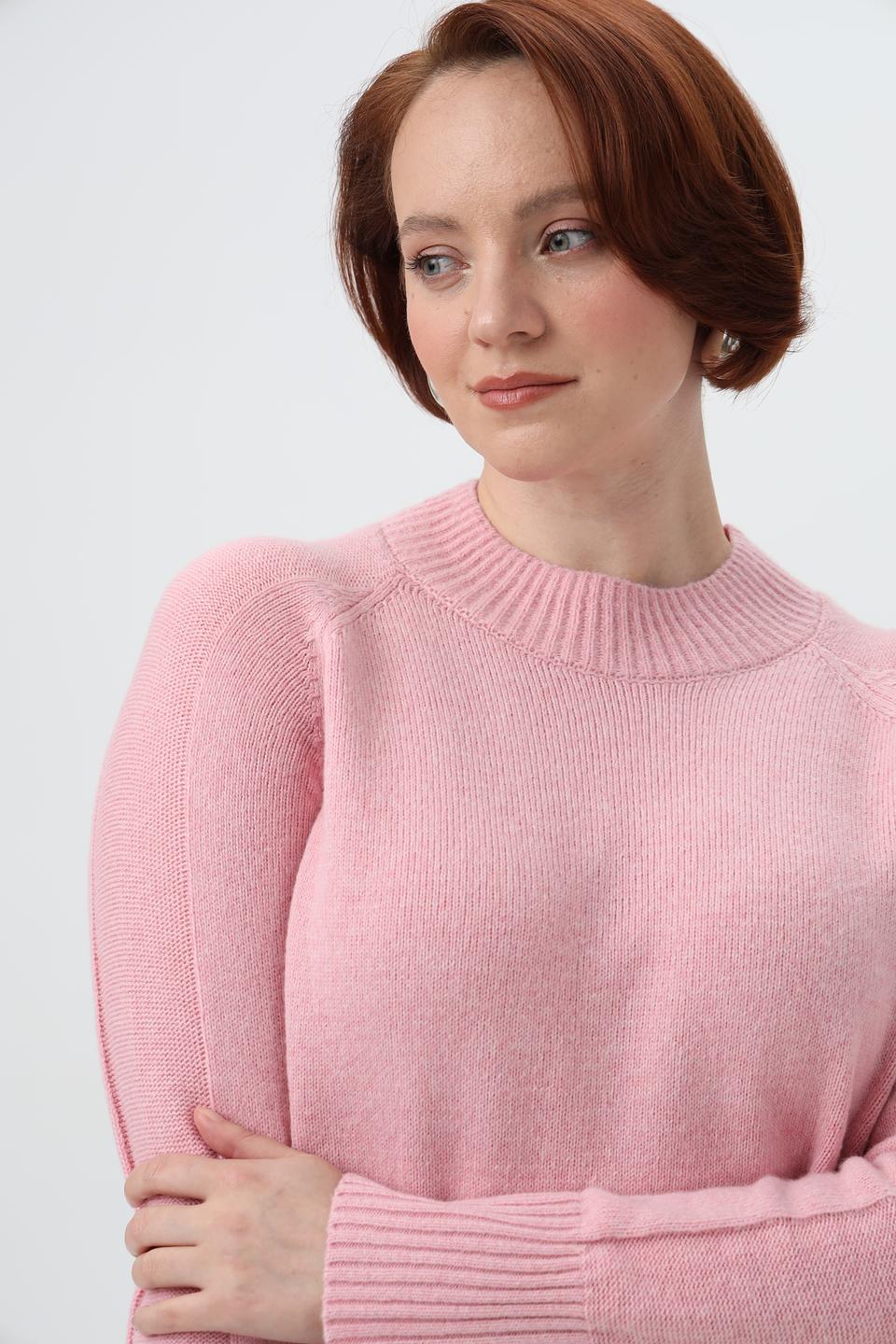 Пуловер Barbara Lebek розовый